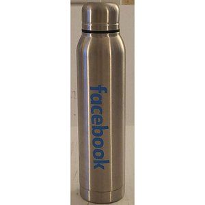 Facebook Logo Metal Vaccum Travel Mug
